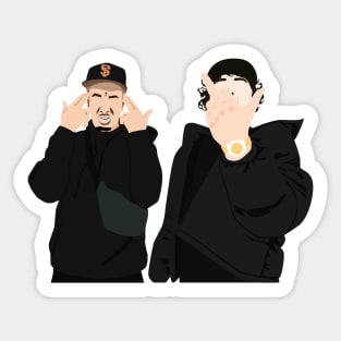 Fenix Flexin and ohgeesy fanmade Sticker